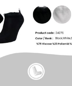 Aytuğ 34276 Bayan Bambu Patik Desen 15
